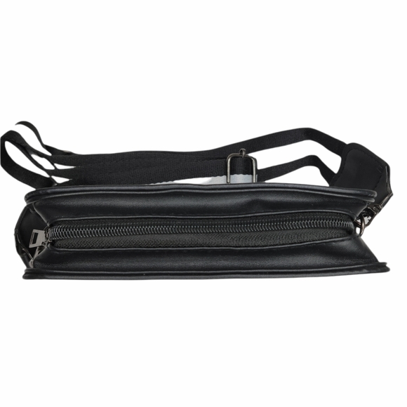 Slogan Detail Bag With Striped Strap - Picture 2 of 5